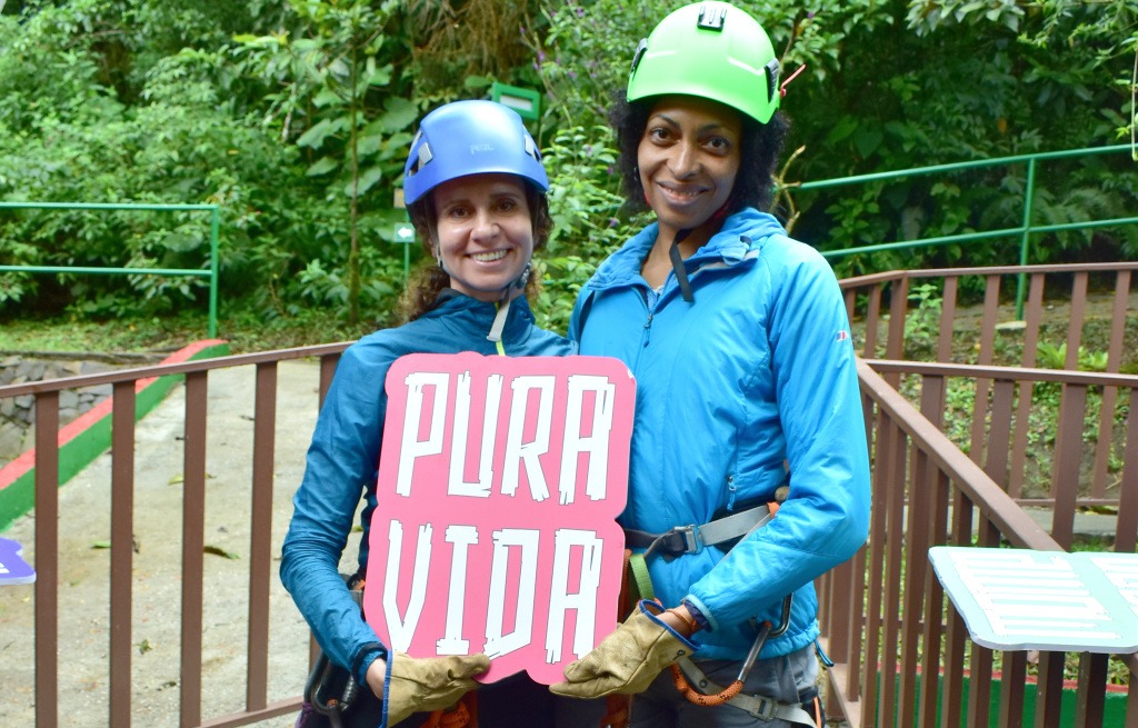 Rita and Candice in Costa Rica, Pura Vida