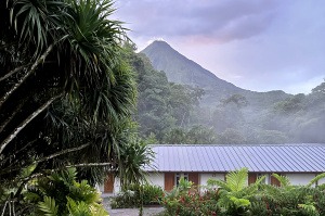 View from the room at Tabacon Thermal Resort & Spa