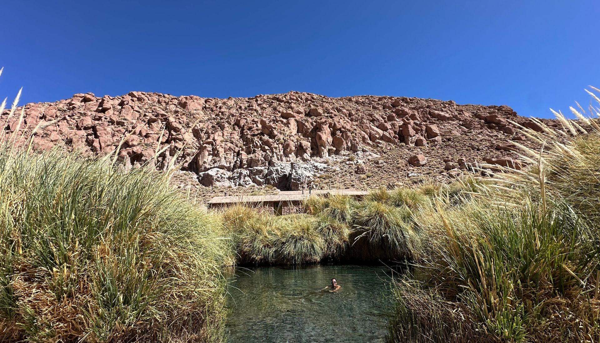 Natural Pool Swim at Explora Atacama