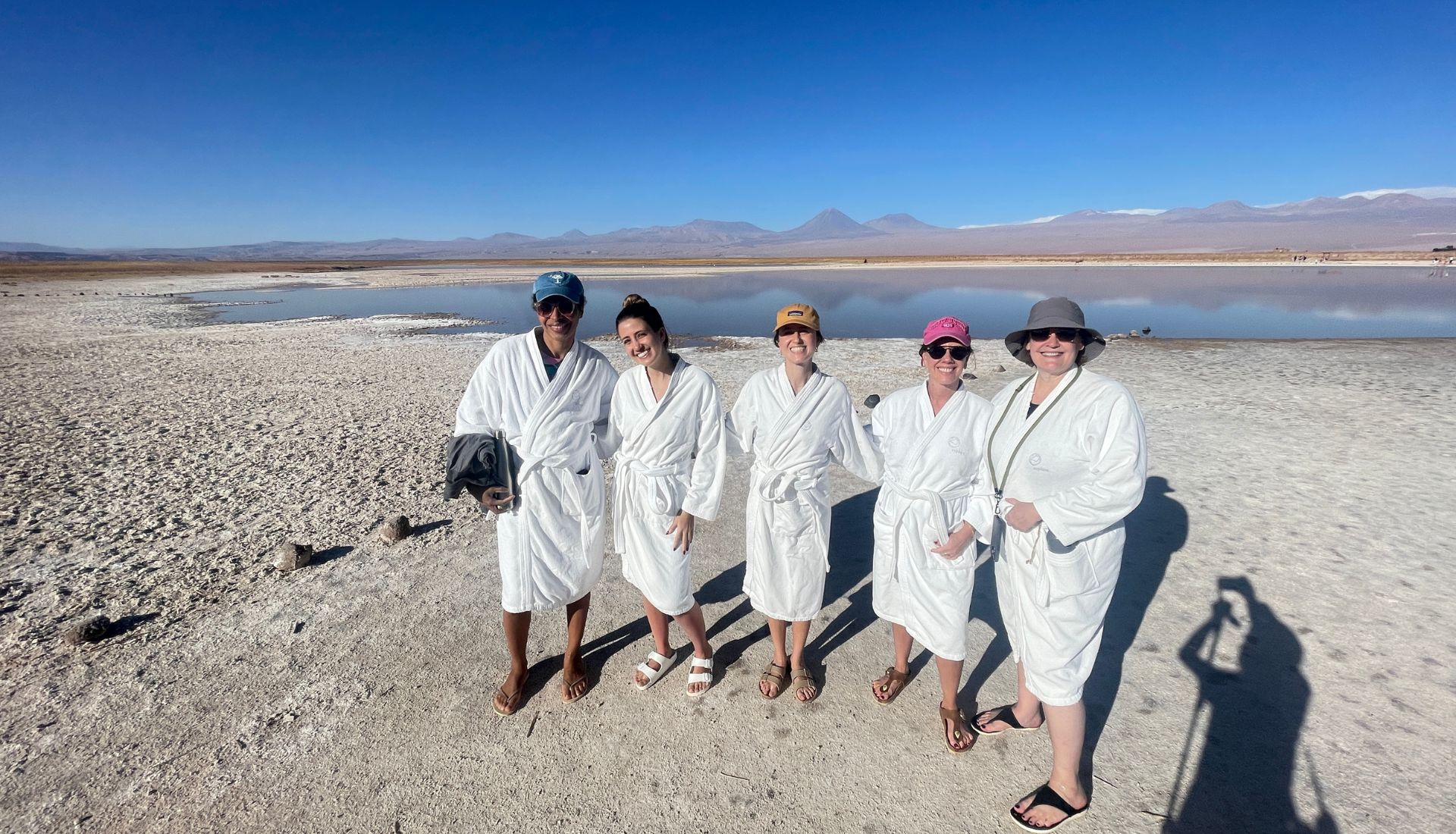 Laguna Cejar ready to float at the natural salt pool