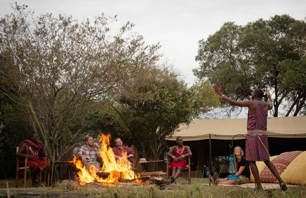 Stories unfold by flickering flames at Alex Walker's Serian camps